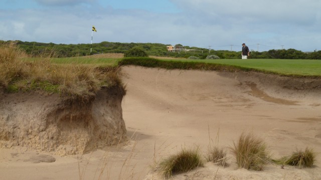 The 4th green at St Andrews Beach