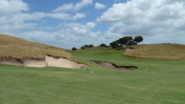 The 9th fairway at St Andrews Beach