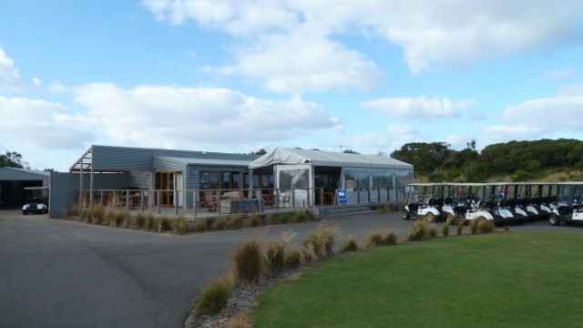 The clubhouse at St Andrews Beach