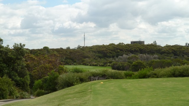 The elevated 4th tee at St Michaels Golf Club