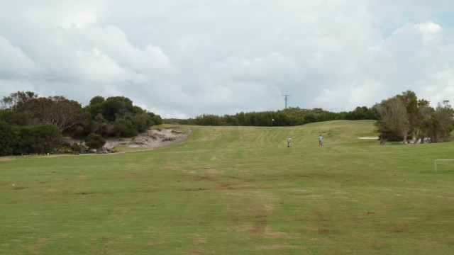 Looking along the 7th fairway at St Michaels Golf Club