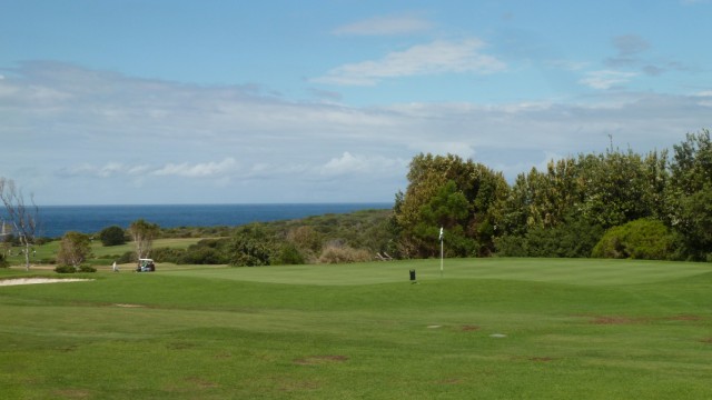 Looking back from the 9th green at St Michaels Golf Club