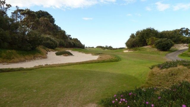 The 12th tee at The Lakes Golf Club