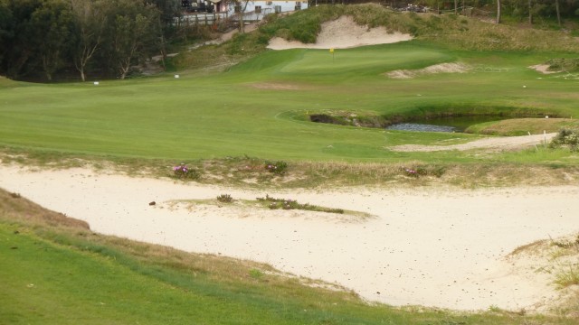 The 13th fairway at The Lakes Golf Club