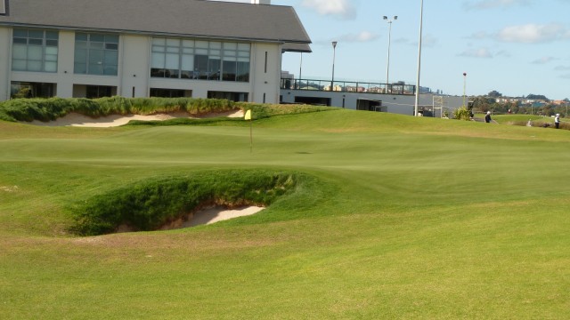 The 9th Green at The Lakes Golf Club