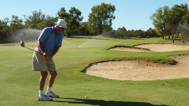 The 12th fairway at The Vines Resort Ellenbrook Course