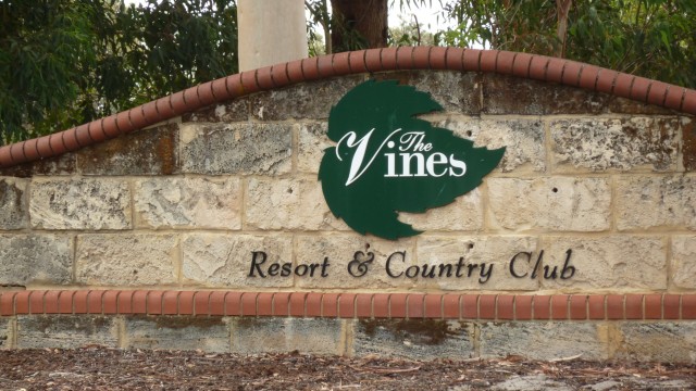 Entrance to The Vines Resort