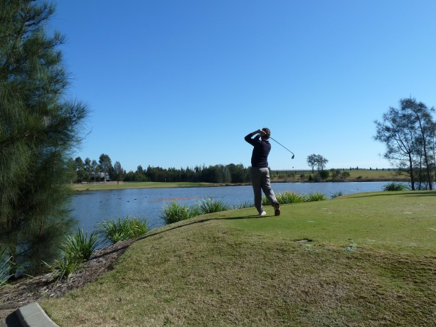 The 12th tee at The Vintage