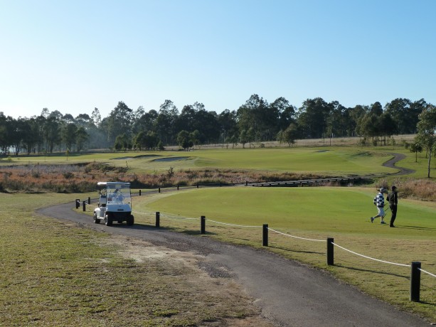 The 3rd fairway at The Vintage