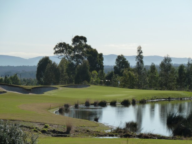 The 8th green at The Vintage