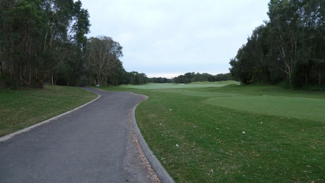 The 1st tee at Twin Waters Golf Club