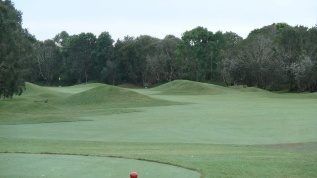 The 3rd tee at Twin Waters Golf Club