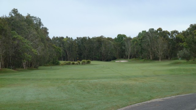 The 5th tee at Twin Waters Golf Club