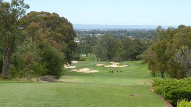 The 12th tee at Western Australian Golf Club