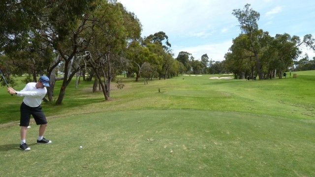 The 15th green at Western Australian Golf Club