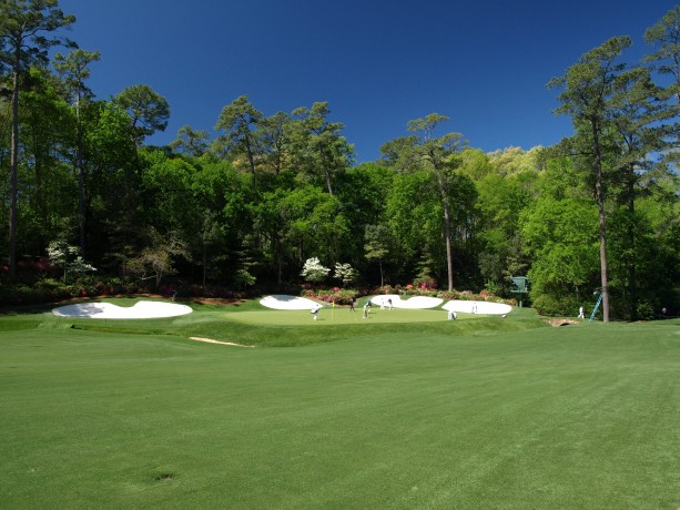 The 13th fairway at Augusta National Golf Club