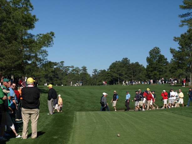 The 15th tee at Augusta National Golf Club