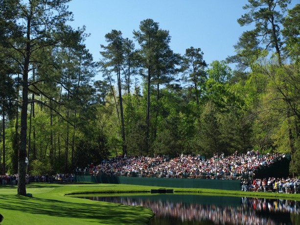 The 16th tee at Augusta National Golf Club