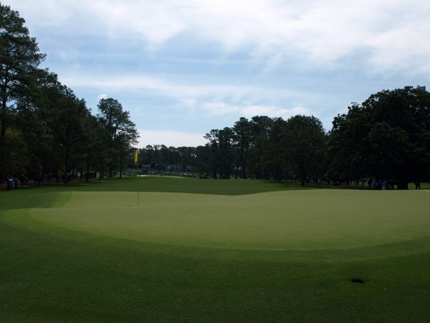 The 1st green at Augusta National Golf Club