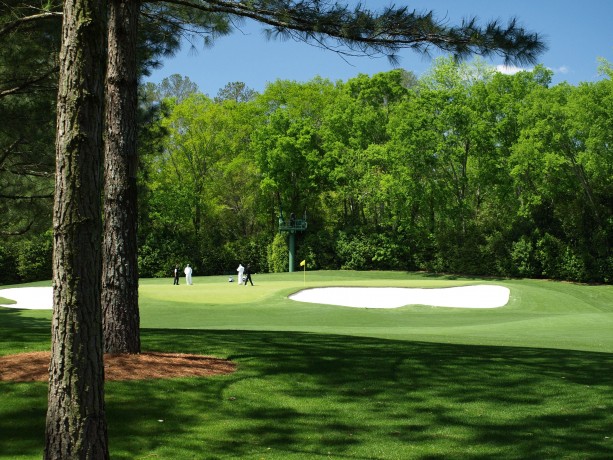 The 4th green at Augusta National Golf Club