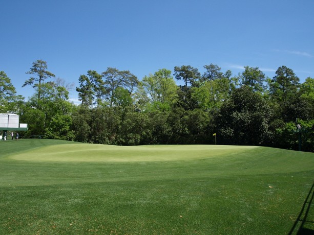 The 5th green at Augusta National Golf Club