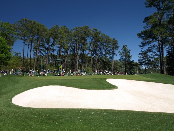 The 6th green at Augusta National Golf Club