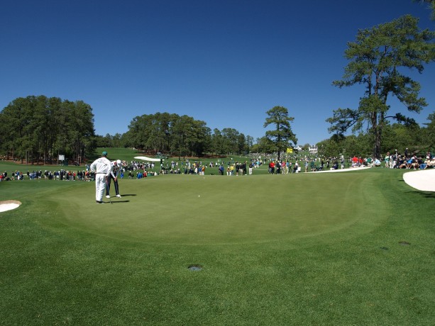 The 7th green at Augusta National Golf Club