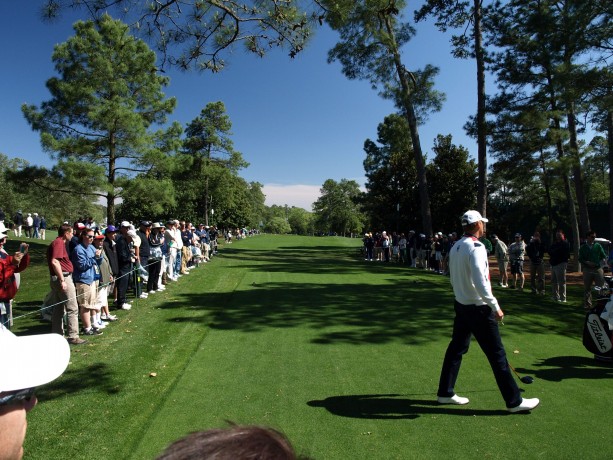 The 9th tee at Augusta National Golf Club