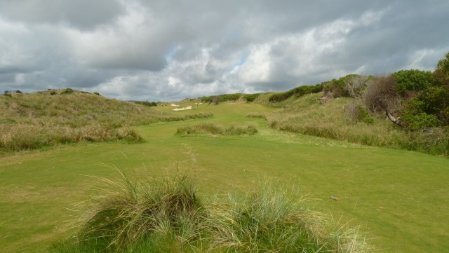 The 3rd tee at Barnbougle Lost Farm