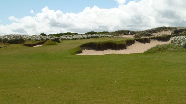 The 7th green at Barnbougle Lost Farm