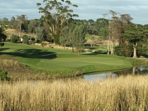 The 10th green at Heritage Golf & Country Club St Johns Course