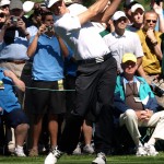 Dustin Johnson at the Masters