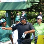 Angel Cabrera and Molinari brothers at the Masters