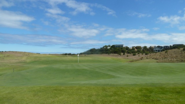 The 14th green at Moonah Links Open Course