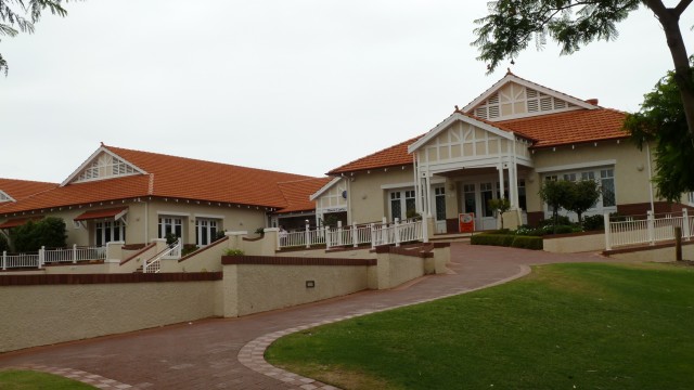 The clubhouse at Mt Lawley Golf Club