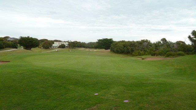 The 11th green at RACV Cape Schanck Resort