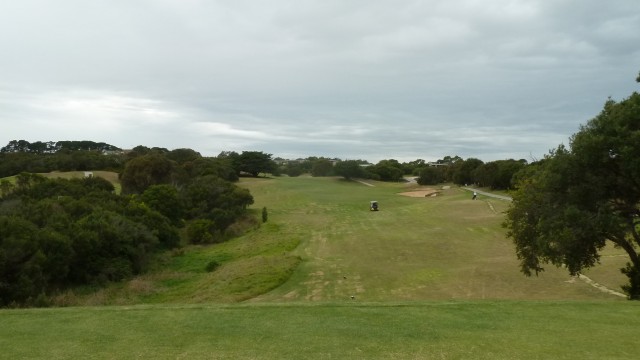 The 11th tee at RACV Cape Schanck Resort