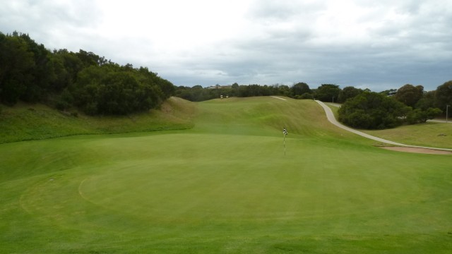 The 12th green at RACV Cape Schanck Resort