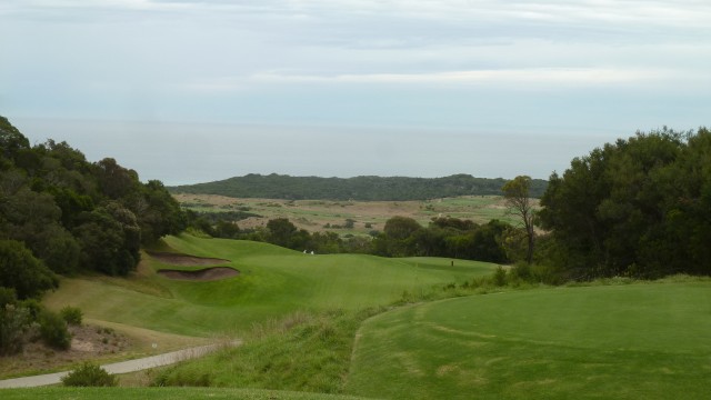 The 14th tee at RACV Cape Schanck Resort