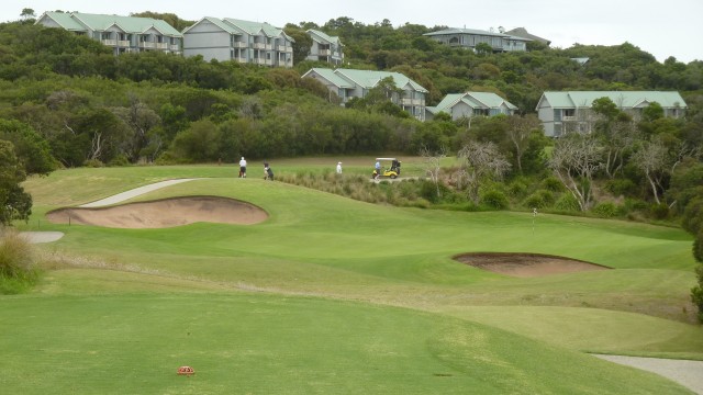 The 16th tee at RACV Cape Schanck Resort