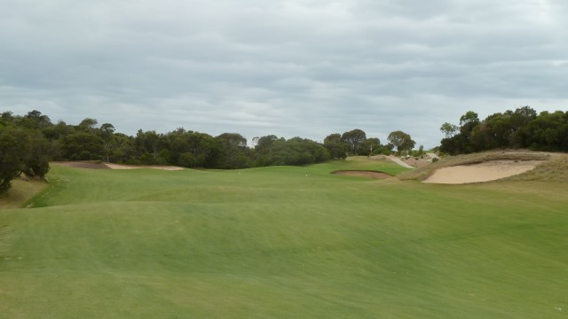 The 17th fairway at RACV Cape Schanck Resort