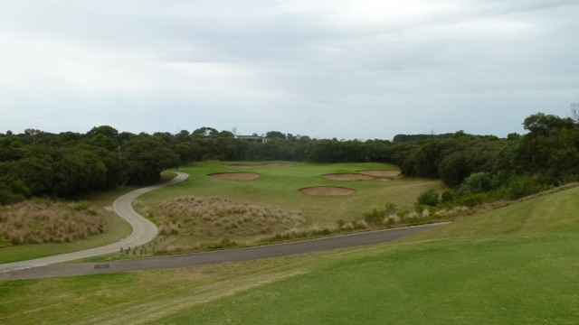 The 3rd tee at RACV Cape Schanck Resort