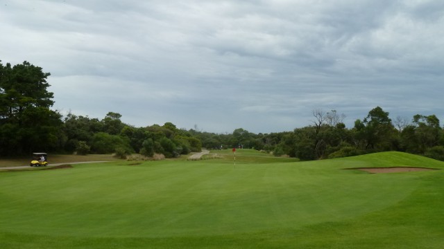 The 4th green at RACV Cape Schanck Resort