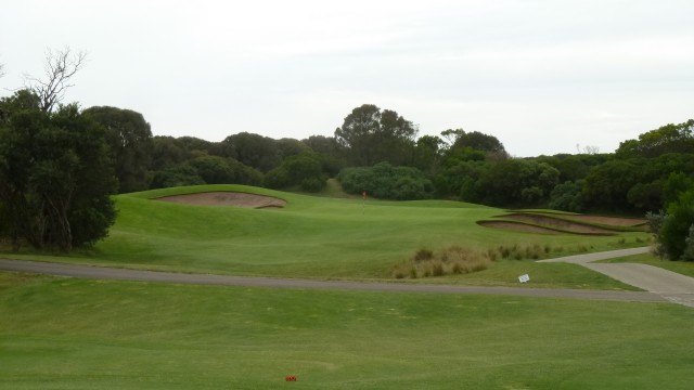 The 4th tee at RACV Cape Schanck Resort