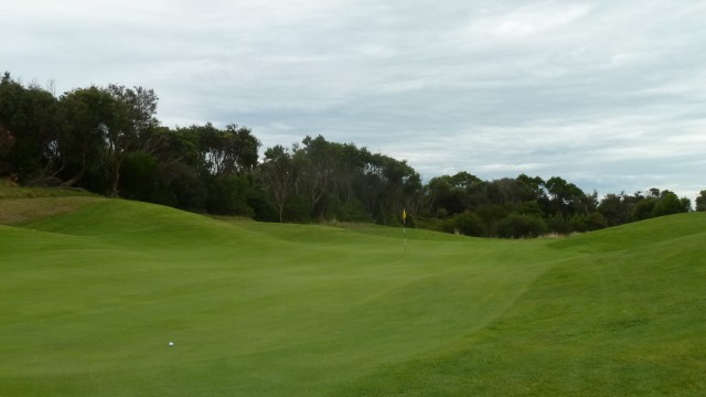 The 6th green at RACV Cape Schanck Resort