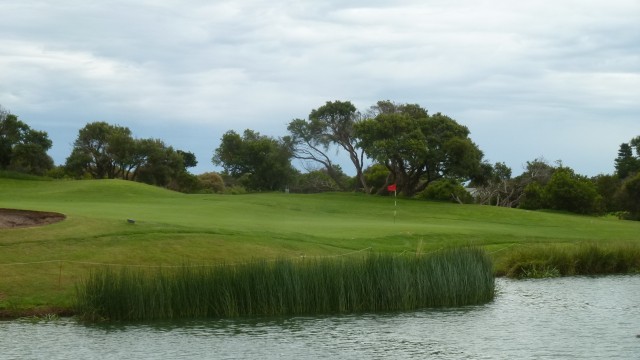 The 7th green at RACV Cape Schanck Resort