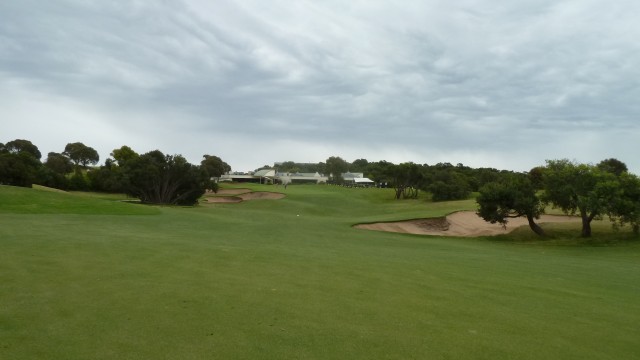 The 9th fairway at RACV Cape Schanck Resort