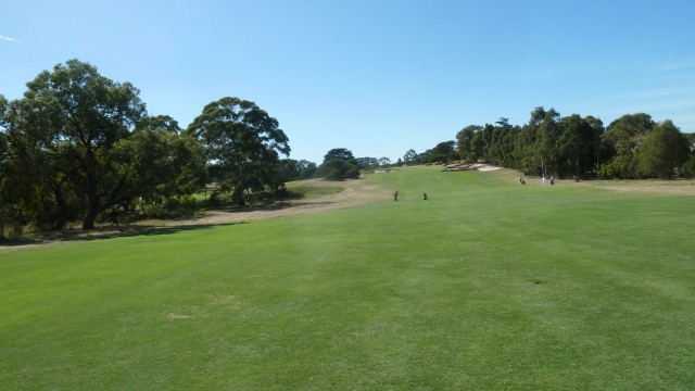 The 2nd fairway at Royal Melbourne Golf Club East Course