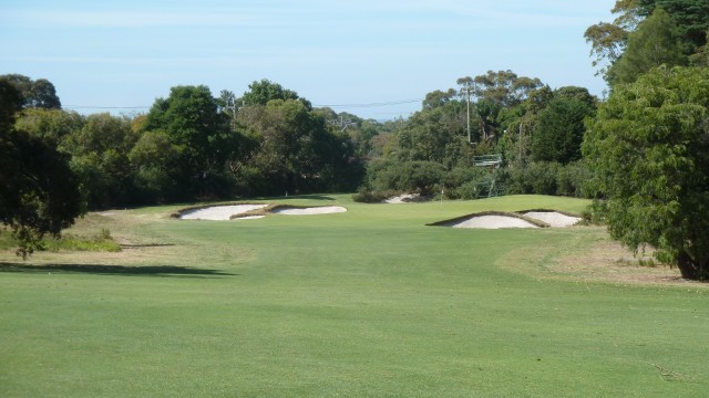 The 3rd fairway at Royal Melbourne Golf Club East Course