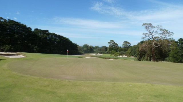 The 4th green at Royal Melbourne Golf Club East Course